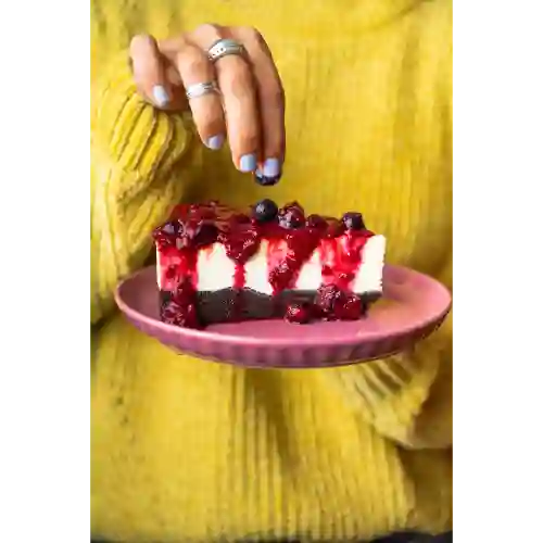 Cheesecake de Frutos Rojos Individual