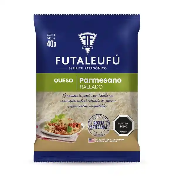 Futaleufu Queso Parmesano Rallado