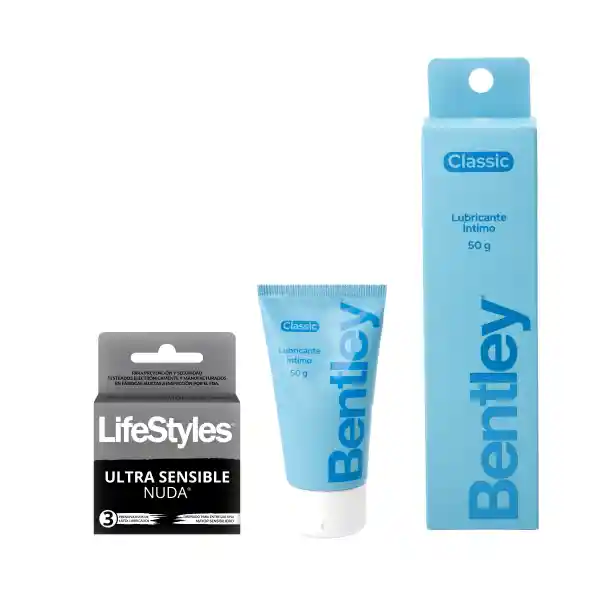 Bentley Preservativos y Gel Lubricante Íntimo 