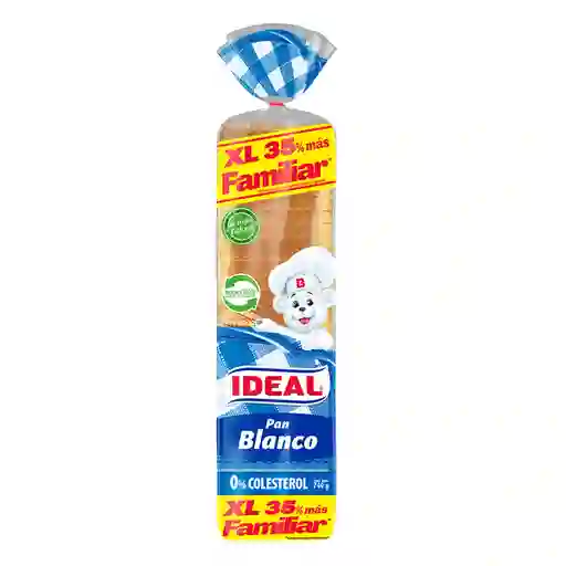 Ideal Pan Molde Blanco XL