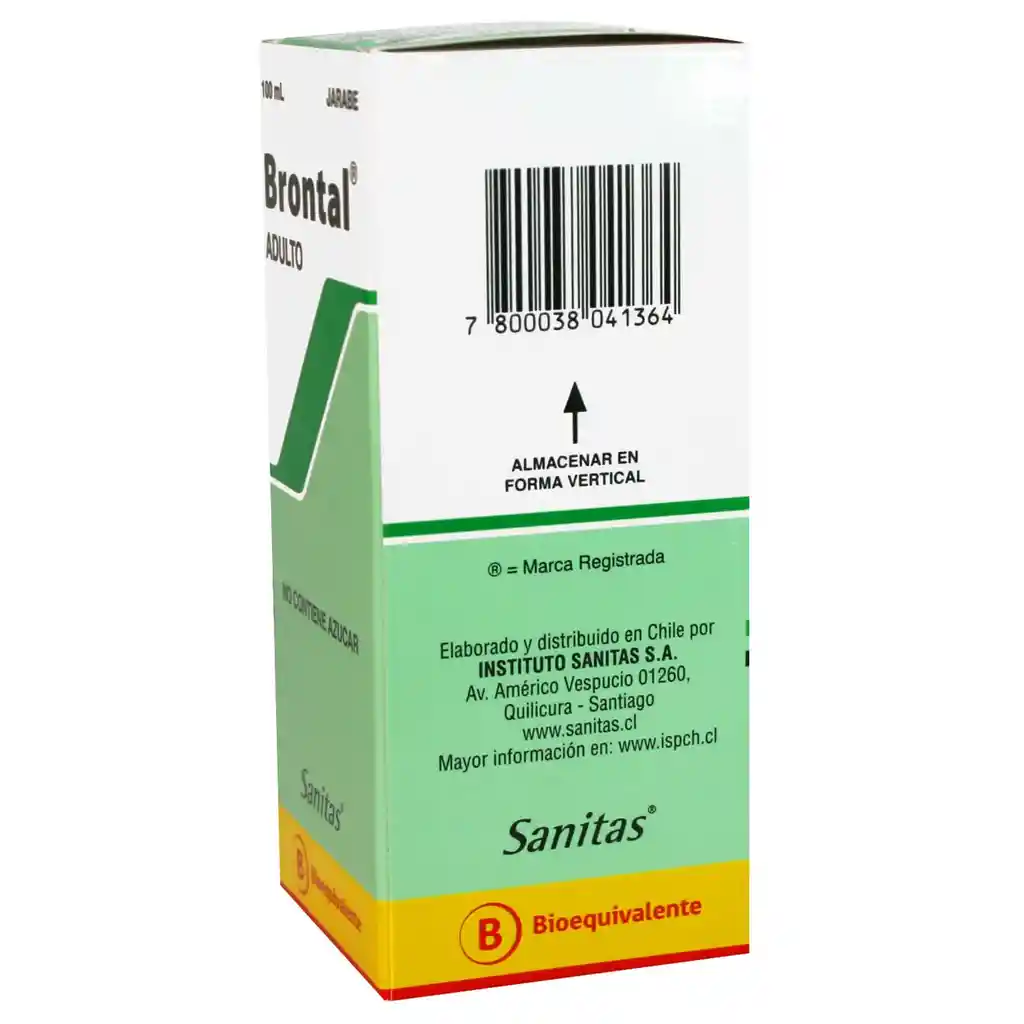 Brontal Jarabe para Adulto (2 mg/12.5 mg)