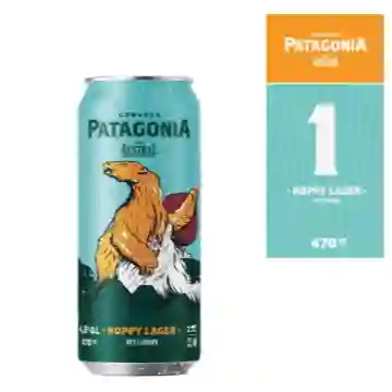 Patagonia Hoppy Lager Lata 470 ml