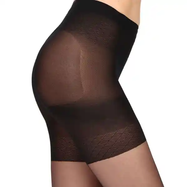 Panty Efecto up Sin Puntera Negro Talla 2 Caffarena
