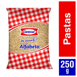 Carozzi Fideos Alfabeto Nº64