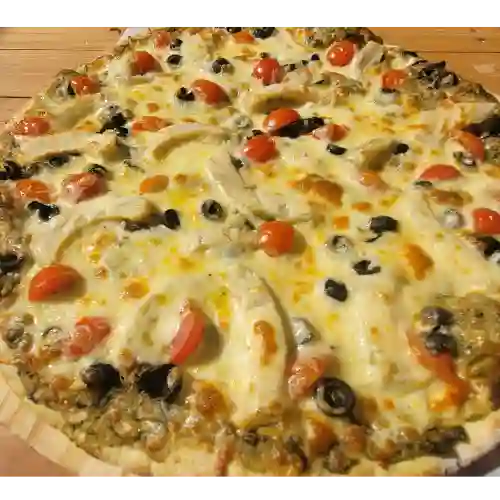 Pizza Alcachofa Aceitunas Veggie