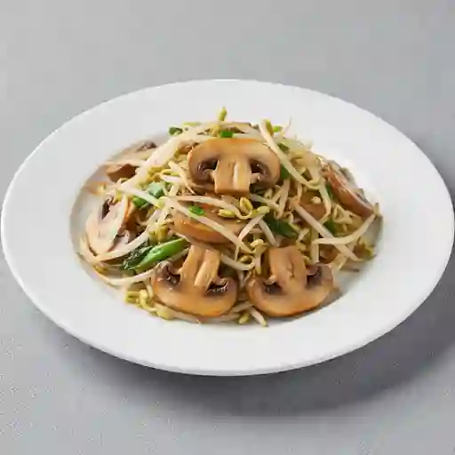 Champiñones con diente dragon