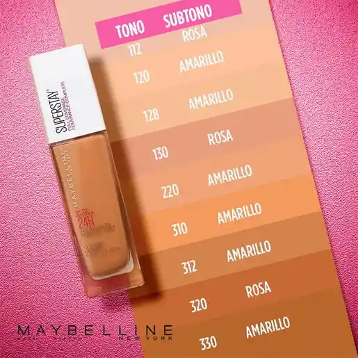 Maybelline Base Para Maquillaje Super Stay 24 Hrs Honey