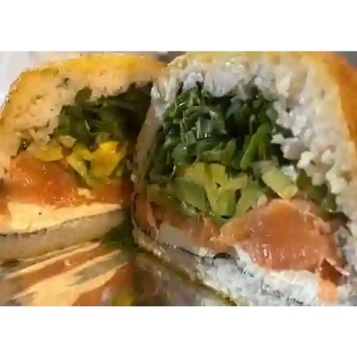 Sushi Burger Salmon