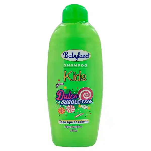 Babyland Shampoo Infantil Hipoalergénico Kids Bubble Gum