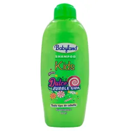 Babyland Shampoo Infantil Hipoalergénico Kids Bubble Gum