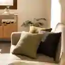 Funda de Cojín Textura Gris 45 x 45 cm Casaideas