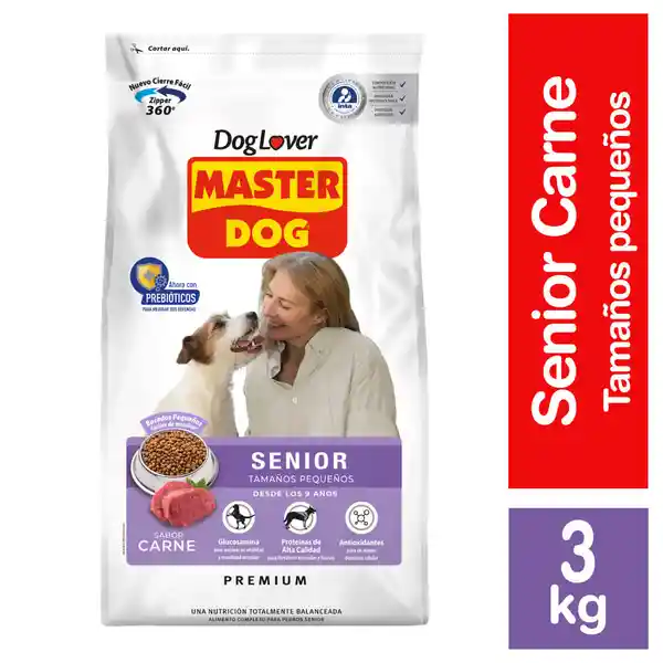 Master Dog Alimento Para Perros Senior Razas Pequeñas