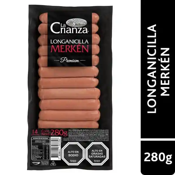 La Crianza Longanicilla al Merkén 280 g