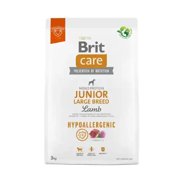 Brit Care Alimento Perro Junior Large Breed Lamb & Rice