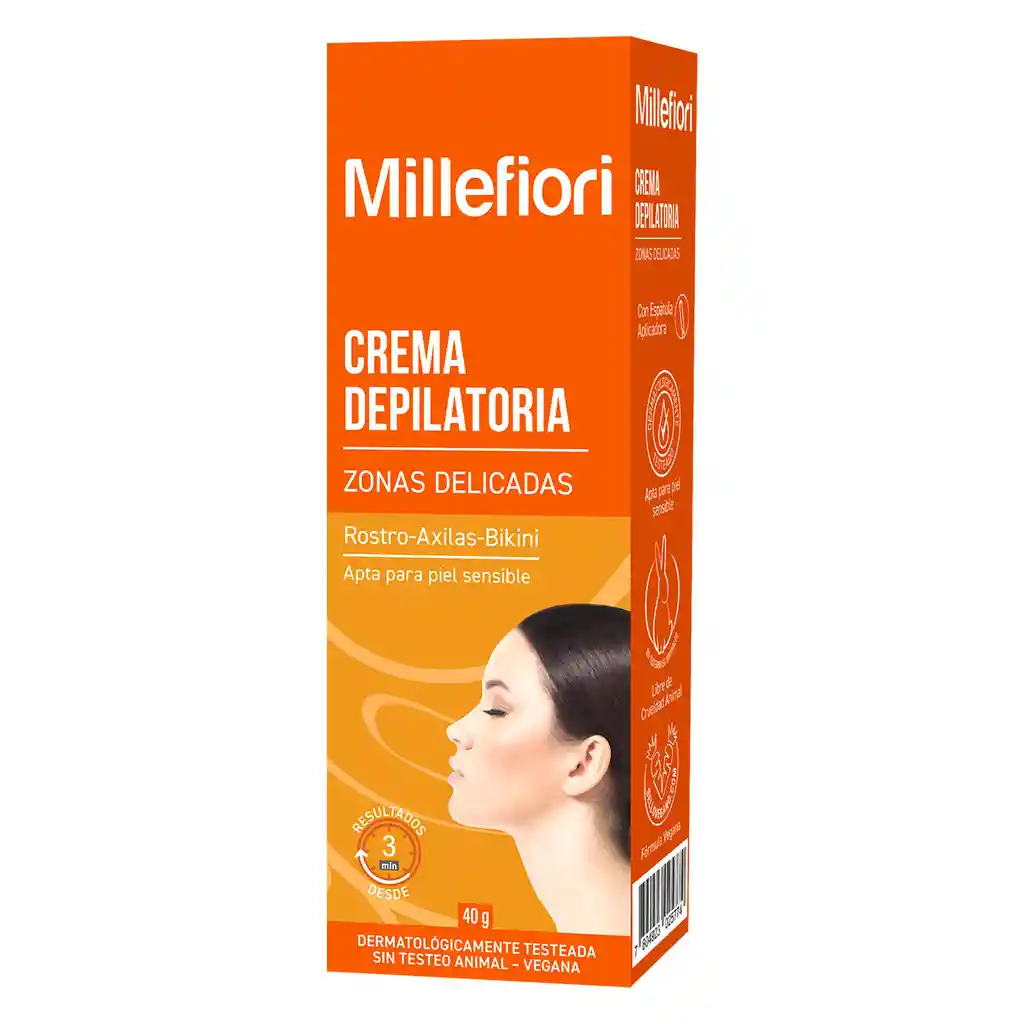 Millefiori Crema Depilatorio Facial