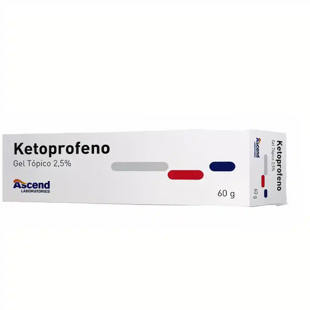 Ketoprofeno Gel Topico 25 % X 60 G