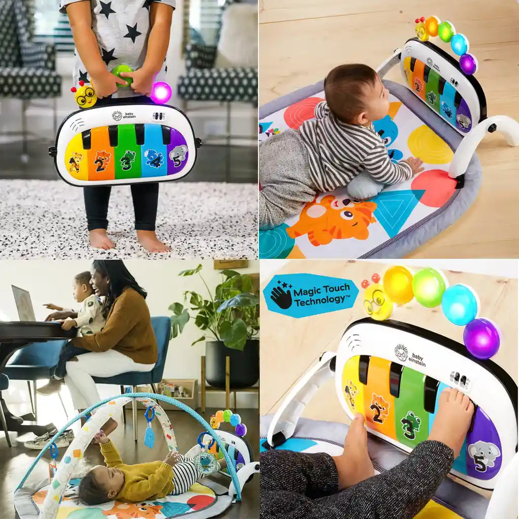 Baby Einstein Gimnasio de Juegos 4 in 1 Kickin Discovery