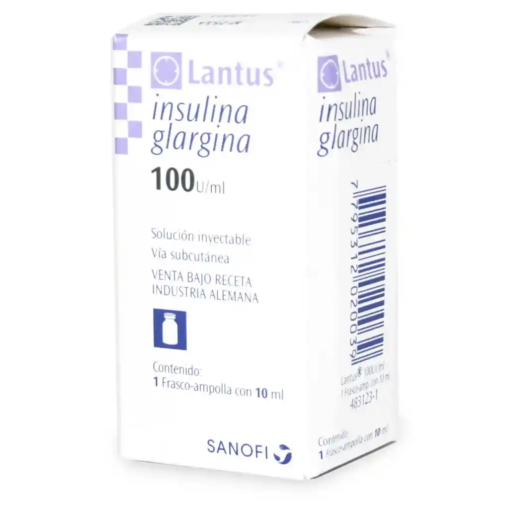 Lantus Insulina Amp 100Ui X1