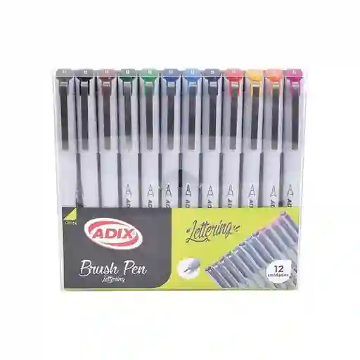 Adix Marcador Brush Pen de Colores