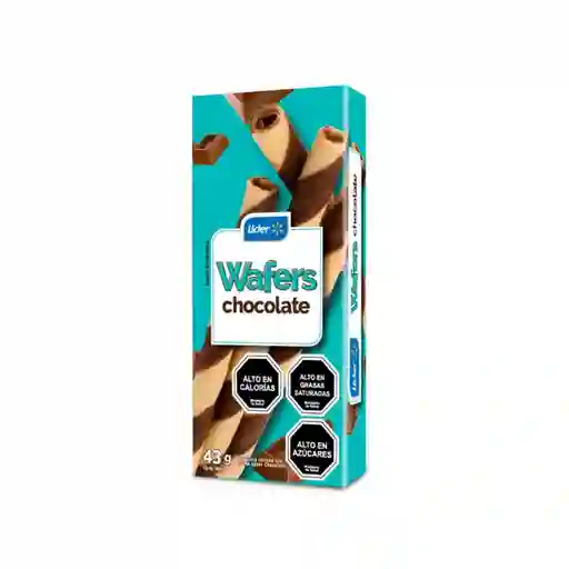Galleta Wafers Sabor Chocolate Lider