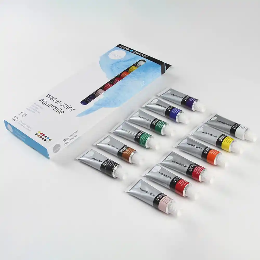 Set Aquarella 12 Col Daler Rowney