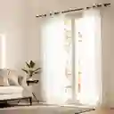 Set Cortina Velo Con Ojetillos 140 x 240 cm Casaideas