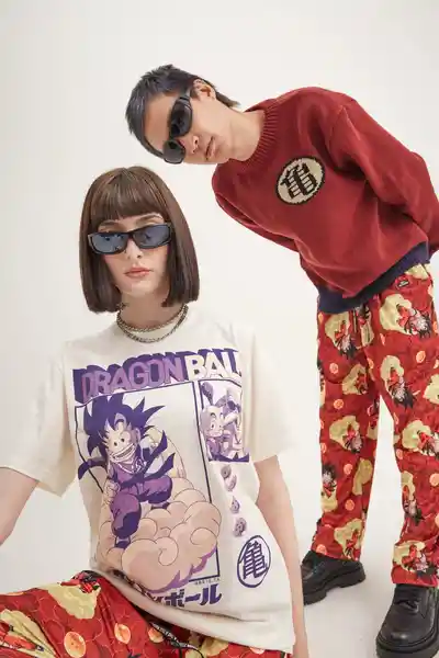 Suéter Dragón Ball Goku Kanji Talla XL