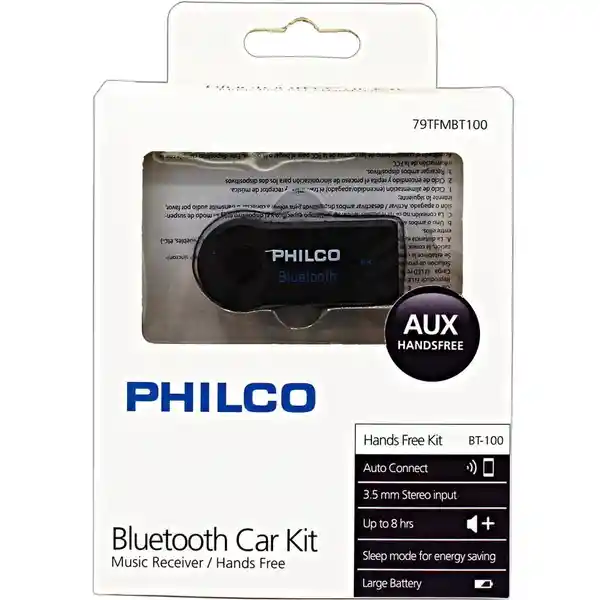 Transmisor Bluetooth Philco Bt100 - Negro