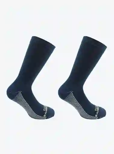 Peruggi Pack Calcetines Bamboo Liso L/ Americano Azul 11/11M