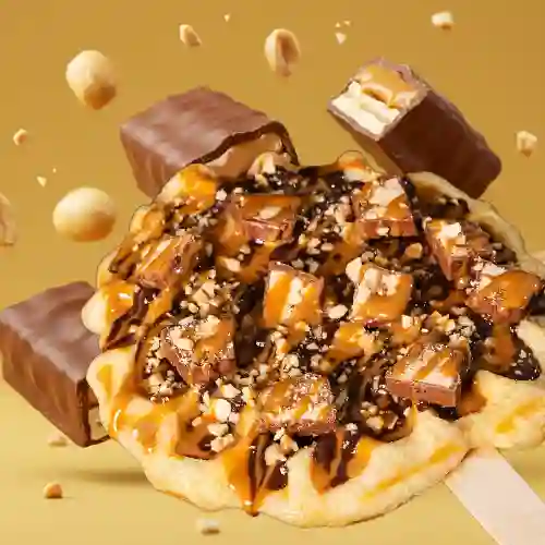 Waffle Pop Snickers Addict