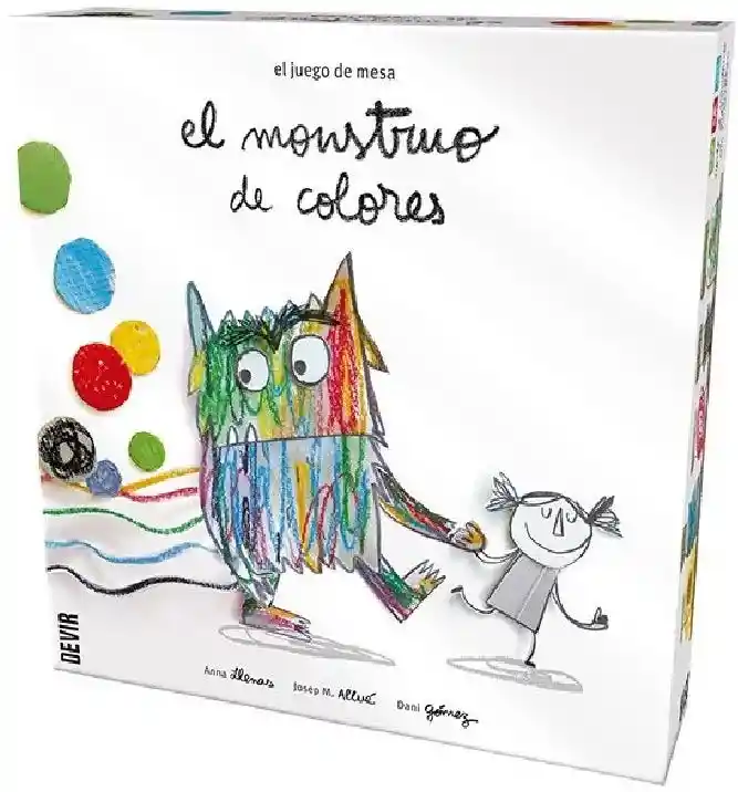 Juego de Mesa el Monstruo de Colores