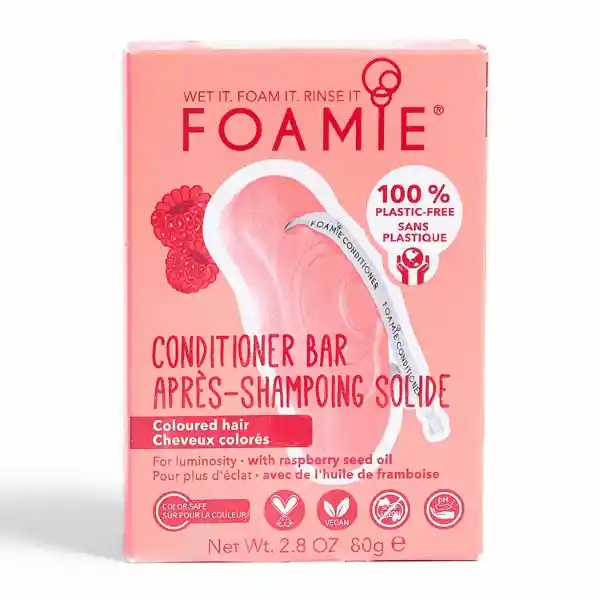 Foamie Acondicionador Barra Berry Best P. Color Br