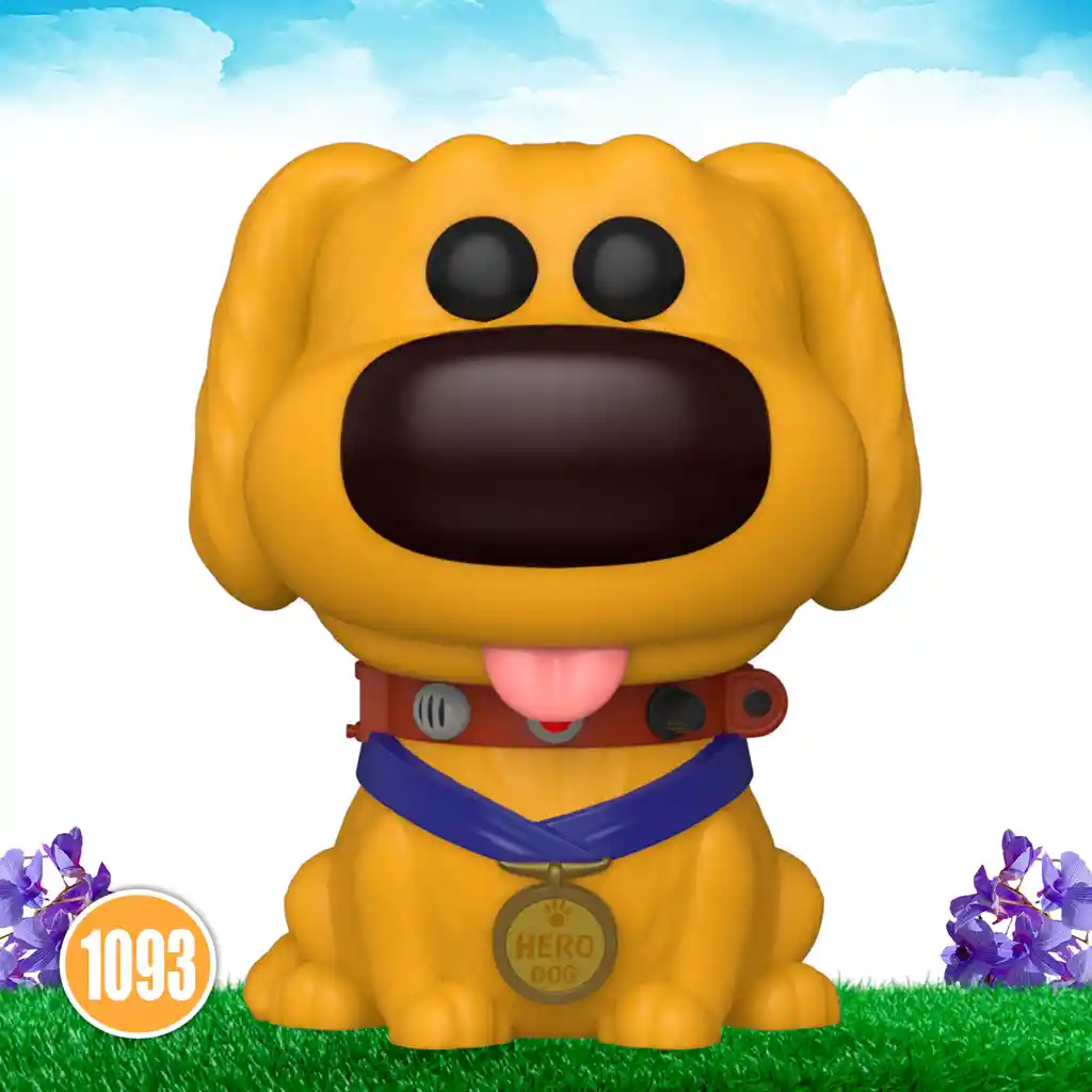 Funko Pop! Figura de Colección Dug With Medal Dug Days 1093