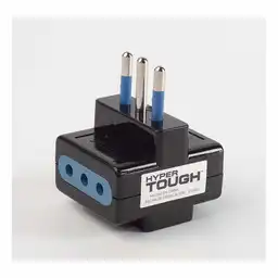 Hypertough Adaptador Triple Negro