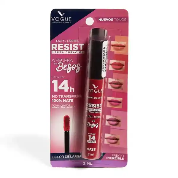 Vogue Labial Resist Apasionada