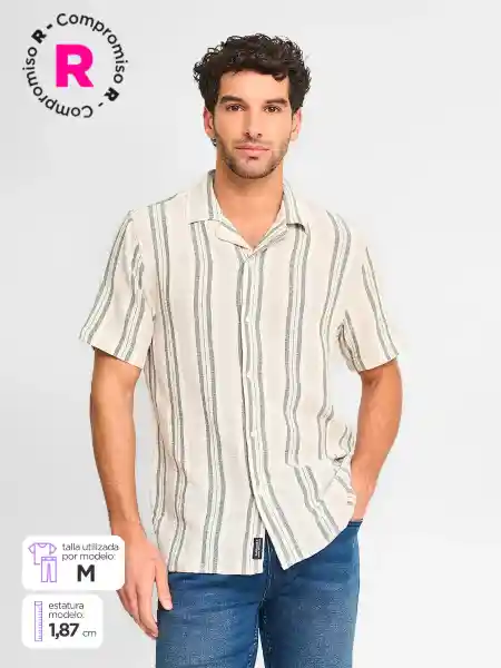 Barbados Camisa Manga Corta Dry Verde L SS25