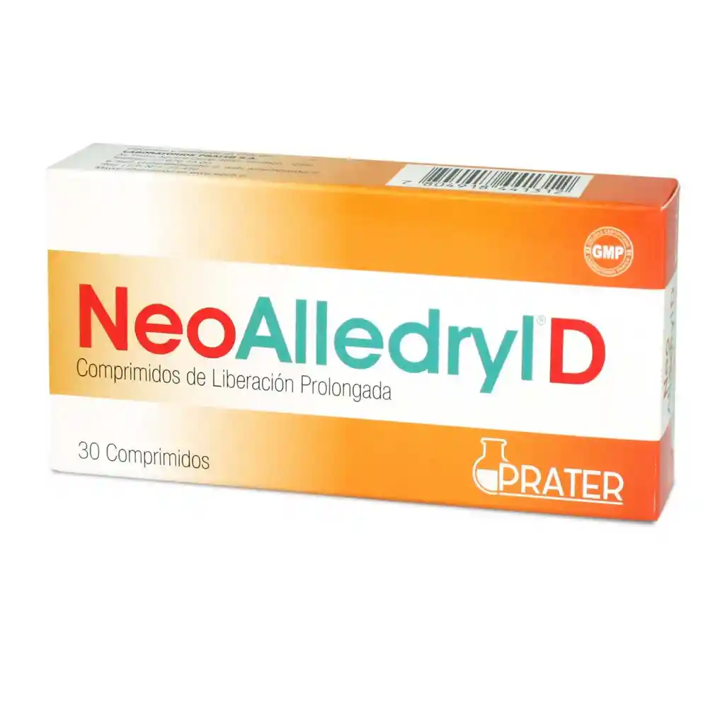 Neo Alledryl D X 30 Comprimidos Bicapa