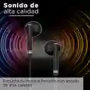 Miniso Audífonos de Cable Negro 1318