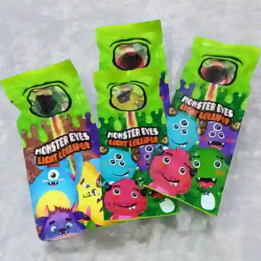 Chupete ojo con palito brillante