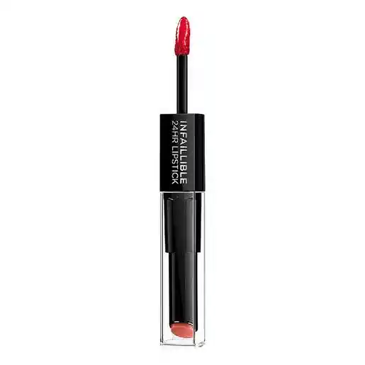 Pigment Lápiz Labial Infalible 24Hr 2-Step 506 Red Infalible