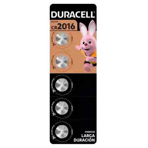 Duracell Pila 2016 Cr2016 3V Batería de Litio