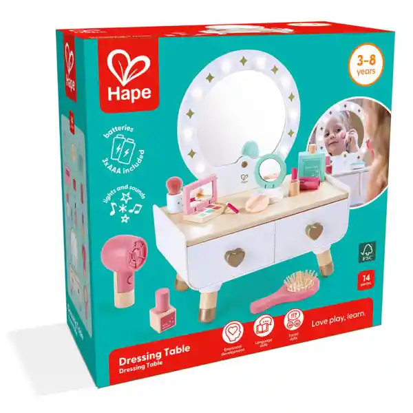 Hape Juguete my Stylish Dressing Table - E3219