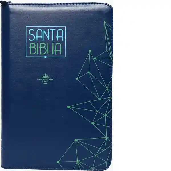 Biblia RVRO65CZLGPJR Azul - Sociedad Bíblica Chilena