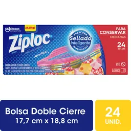 Ziploc Bolsa Conserva Mediana