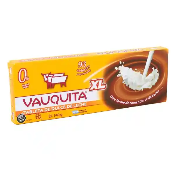 Vauquita Tableta Dulce de Leche Clásica