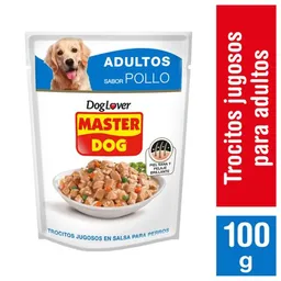 Masterdog Alimento Húmedo para Perro Adulto Sabor Pollo