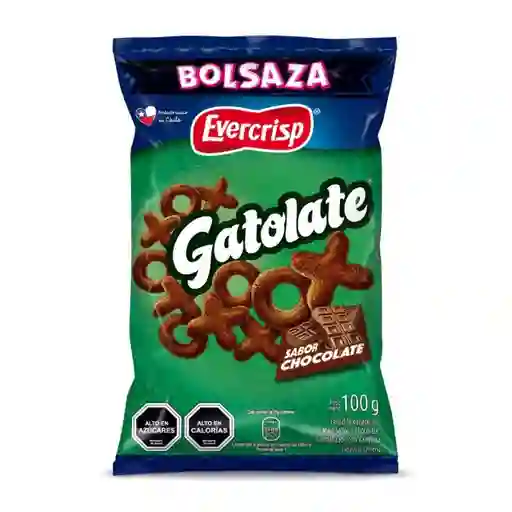 Gatolate Snack Cereal Horneado Sabor Chocolate