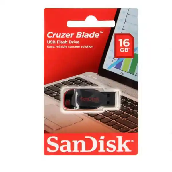 Sandisk USB Pendrive Cruzer Blade 16GB