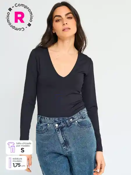 Marquis Polera Cineck Negro M S25