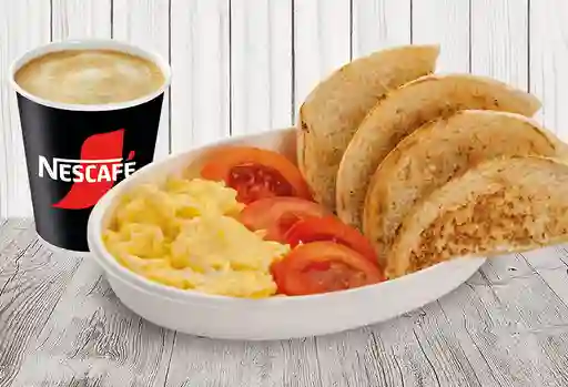 Desayuno Paila de Huevos con Tomate